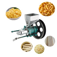 Mini Machine Populaire à Extruder le Maïs et le Riz, Fabricant de Snacks Soufflés, Machine à Souffler le Maïs et le Riz pour Snacks Soufflés