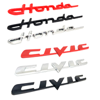 Autocollant de carrosserie ABS pour voiture, lettrage de coffre arrière, écusson pour Accord, Odyssey, Civic, Fit, Jazz, City, CR-Z, Spirior, Excelle
