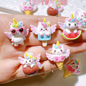 เรซินเครื่องประดับเรซินด้านหลังแบนเรียบเครื่องประดับ DIY แม่พิมพ์อุปกรณ์เสริมน่ารักสำหรับงานฝีมือ - Product Image 1