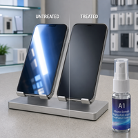 Protecteur d'écran liquide de qualité industrielle A1, nano micro-silice, essence céramique invisible modifiée anti-rayures, Guangdong