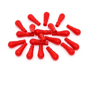 <b>Red</b> Rubber Dropper <b>Bulb</b> Silicone Cap For Dropper Bottle Lab Pipette Replacement <b>Red</b> Latex <b>Bulb</b> High Elasticity Leakproof Seal - Product Image 3