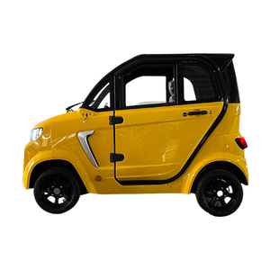 Triciclo Eléctrico de 4 Ruedas Totalmente Cerrado de 2000W, Nueva Energía, Marco de Acero Inoxidable, 2 Asientos, Luces LED, Pantalla LCD, Alta Potencia - Product Image 3