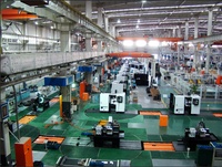 Mesin Bor dan Tap HZG5040 dengan Pengontrol CNC Fanuc untuk Pusat Pemesinan