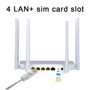 1A điện 4 cổng LAN LTE Cat4 <span class=keywords><strong>3G</strong></span> 4G modem không dây băng thông rộng có dây <span class=keywords><strong>Router</strong></span> với khe cắm thẻ Sim cho home & chơi game - Product Image 2