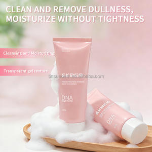 Limpiador <span class=keywords><strong>Facial</strong></span> Antiarrugas y Reafirmante con Ceramida y ADN de Marca Blanca, Reduce la Opacidad, Apto para Piel Sensible - Product Image 4