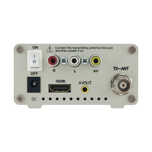 TV-TX200 VHF/UHF Analog TV Transmitter hỗ trợ AV Đầu vào Analog tín hiệu Transmitter với kính thiên văn ăng ten - Product Image 3