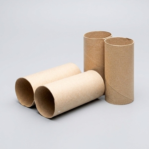 Tube en papier kraft vide sur mesure pour rouleau de papier toilette, fournisseur de noyaux en carton recyclé haute résistance - Product Image 1