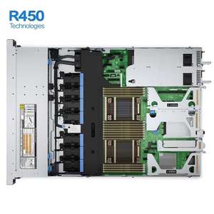 Servidor en Rack 1U Dell R450, Servidor de Archivos para Pequeñas Empresas, Servidor en Rack R450 - Product Image 1