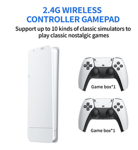 Dongle de jeu Linux M15 à succès, 128 Go, plus de 20 000 <span class=keywords><strong>jeux</strong></span>, stick de jeu portable avec manette de jeu sans fil 2,4 G pour PS1 <span class=keywords><strong>PS2</strong></span> - Product Image 2