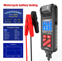 KW720 Niederspannungsprüfer, Kompatibel mit 6V/12V/24V Autobatterie-Spannungs- und Innenwiderstandsmessgerät