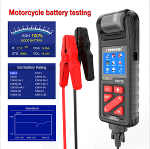 Probador de Bajo Voltaje KW720, Compatible con Baterías Automotrices de 6V/12V/24V, Detector de Voltaje y Resistencia Interna - Product Image 3