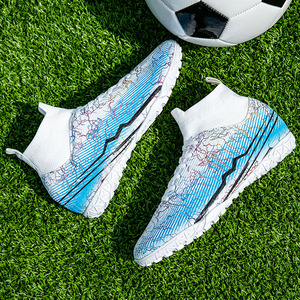 Venta caliente de gran tamaño antideslizante Turf Soccer Cleats TF/FG Training Chaussures De Football Chuteira <span class=keywords><strong>Campo</strong></span> Botas de fútbol para hombres - Product Image 6