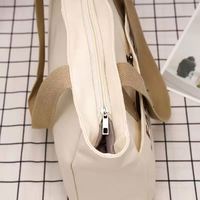 Bolso Tote Personalizado con Logotipo 2023, Estilo Simple y Chic, de un Solo Hombro, para Estudiantes, Gran Capacidad, de Lona, para Viajes Diarios, para Mujer