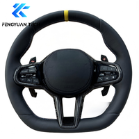 Volant chauffant personnalisé en fibre de carbone pour Toyota A90 GR Supra MK4 MK5 G80 2019 2020 2021 2022 2023 2024 2025 2026