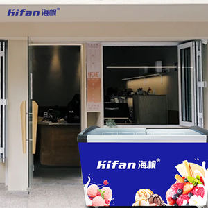 Équipement de réfrigération commerciale pour la congélation du bœuf, des fruits de mer et des glaces, vitrines de présentation adaptées aux supermarchés - Product Image 6