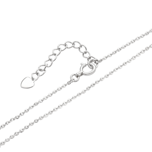 Soft Curved OK Link White Pt950 Tiny Wrist Cord For Teen Girls Daily Minimal <b>Stack</b> Gloss Platinum Wrist Trinket - Product Image 2
