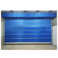 Porte à enroulement en tissu inorganique double couche conçue par l'usine Bolang, bonne performance ignifuge