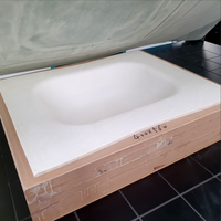 Machine de Pressage Sous Vide pour Thermoformage, Formage et Pliage de Surfaces Solides Corian avec Four de Chauffage