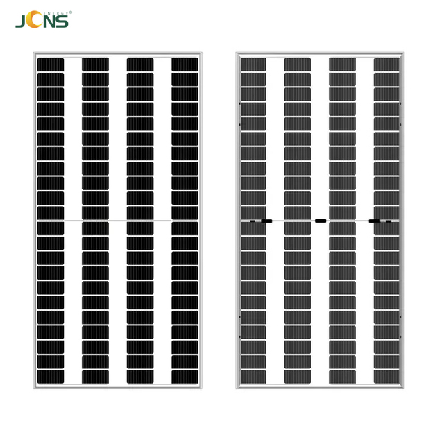 JCNS China 500w Carport Transparent Cells Power Price Paneles Solares Precio Solar Panel