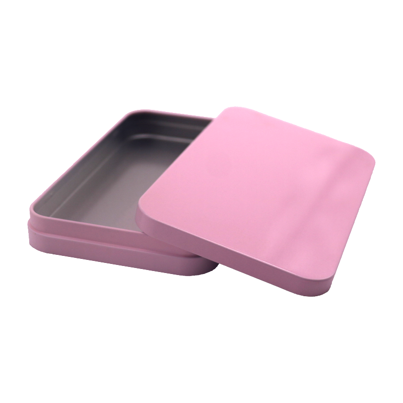 Factory Custom Logo Small Rectangle Tin