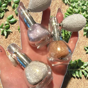 Custom Vegan Highlighter Organic 3D Face Body Glitter Powder 3 Colors Makeup Bulk - Product Image 2