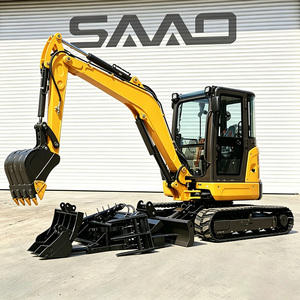 Mini Excavadora de Alto Rendimiento de 3.5 Toneladas, EPA 5, Excavadora de Orugas de 1 y 2 Toneladas, Excavadoras Pequeñas para Trabajos de Construcción - Product Image 6