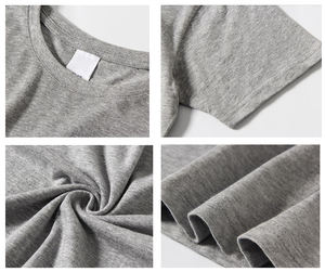 T-shirts en coton mélangé de haute qualité, grande taille, pour hommes, impression, broderie, personnalisables, unisexes, surdimensionnés - Product Image 2