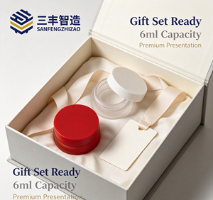 6ml Mini Round Cosmetic <b>Cream</b> Jar Empty <b>Lip</b> Balm Container For Makeup Sample - Product Image 5