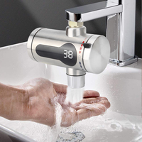 Chauffe-eau électrique instantané rapide 220V 3.2KW pour cuisine et salle de bain, robinet chauffant avec écran LED, robinet électrique