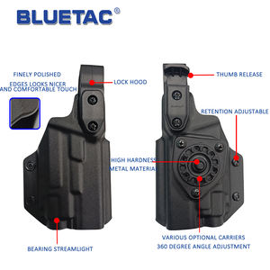 Bluetacライトホルスターカイデックスレベル2保持親指リリースOWBデューティーガンホルスターベストセラー - Product Image 4
