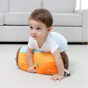 Almohada con bordado de animales de dibujos animados, cojín multifuncional auxiliar para gatear, para bebé - Product Image 5