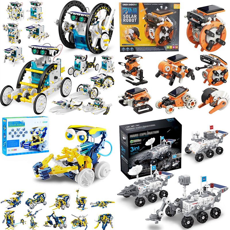 Solar Science Cars Fun Educational Toy Kits for Kids