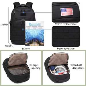 Sac à dos tactique multifonctionnel personnalisé Molle imperméable de 35 l, petit sac d'assaut, sac à dos médical tactique pour l'extérieur - Product Image 6