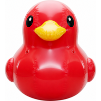 Canard gonflable publicitaire en PVC pour usage extérieur, marque FUN BOUNCE