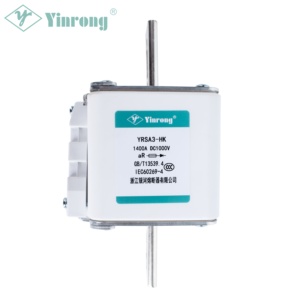 Fusible de Alta Velocidad Yinrong de Acción Rápida DC 1500V Bajo I2t Alta Capacidad de Ruptura 250kA <span class=keywords><strong>AR</strong></span> 200A-630A para Estaciones de Carga Rápida de Vehículos Eléctricos - Product Image 4