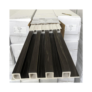 Trong nhà WPC slat phân vùng tường PVC tấm Tường Nội Thất WPC louver tuyệt vời tấm Tường - Product Image 6