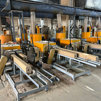 Nouvelle ligne de production de blocs de sciure de bois semi-automatique HICAS de haute précision avec broyeur de bois, capacité de 4-5m3/8h, 110V/380V
