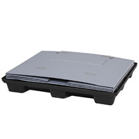 Caisse palette en plastique empilable multifonction OEM ODM à 4 entrées pour la logistique