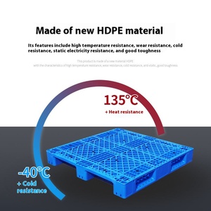 1210 nhiệm vụ nặng nề 4-cách duy nhất phải đối mặt với Euro <span class=keywords><strong>Pallet</strong></span> xe nâng ép phun <span class=keywords><strong>Pallet</strong></span> Nhựa cho kho hậu cần - Product Image 4