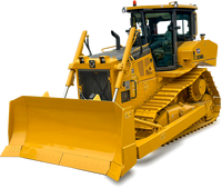 Bulldozer sur chenilles D200H à haute efficacité opérationnelle, 162 kW, 20 500 kg, avec ripper