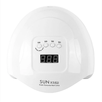 Lampe professionnelle Sunx5plus LED UV Nail Art 120W Salon Utilisation Batterie sèche Portable avec prise USB pour séchage à sec