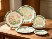 Assiettes en papier jetables écologiques de qualité alimentaire pour les fêtes, la restauration, les restaurants et les plats à emporter
