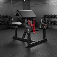 Banc de musculation pliable et réglable en métal Lingxi pour l'entraînement des biceps et des muscles des bras