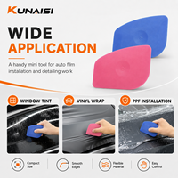 KUNAISI Raclette d'installation pour film vinyle automobile, outil d'application pour vitres de voiture, maison, bureau, nettoyage de films teintés et autocollants