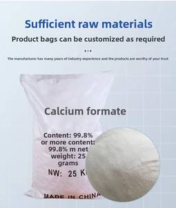 Cemento de formiato de calcio de grado industrial Agente de resistencia en seco Mortero Agente de fraguado rápido de hormigón - Product Image 5
