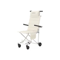 Silla de Ruedas Manual Portátil Ideal para Viajes, Carrito de Movilidad Plegable Ligero y Reclinable para Personas Mayores y Niños