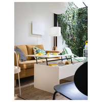 Table basse moderne en bois avec rangement pour salon, table centrale en MDF, fabricant OEM
