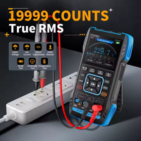 FNIRSI 2C53T Advanced 3-in-1 50MHz Oscilloscope W/ Signal Generator & Multimeter, 250MS/s 2CH for Circuit Troubleshooting