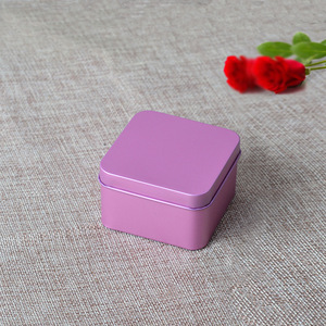 Hộp Kẹo Kim Loại Hình Vuông 6.4*6.5*4Cm Quà Tặng Sô Cô La Ưa Thích Cho Đám Cưới Hộp Thiếc - Product Image 5