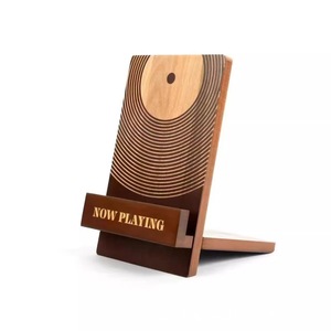 Vinyl <b>Record</b> Display <b>Rack</b> Solid Wood Foldable Modular Now Playing Sign Holder CD <b>Rack</b> - Product Image 5